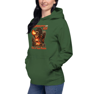Cooposaurus Rex New King Unisex Hoodie - Atomic Critter Clothing