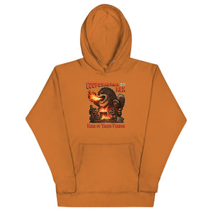Cooposaurus Rex New King Unisex Hoodie - Atomic Critter Clothing