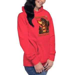 Cooposaurus Rex New King Unisex Hoodie - Atomic Critter Clothing