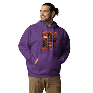 Cooposaurus Rex New King Unisex Hoodie - Atomic Critter Clothing