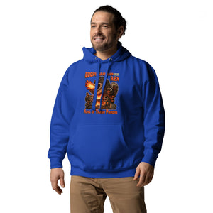 Cooposaurus Rex New King Unisex Hoodie - Atomic Critter Clothing