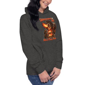 Cooposaurus Rex New King Unisex Hoodie - Atomic Critter Clothing