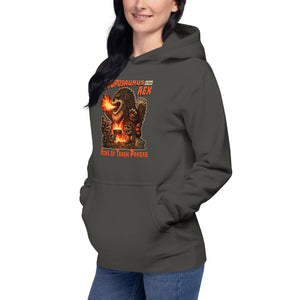 Cooposaurus Rex New King Unisex Hoodie - Atomic Critter Clothing