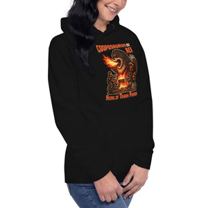 Cooposaurus Rex New King Unisex Hoodie - Atomic Critter Clothing