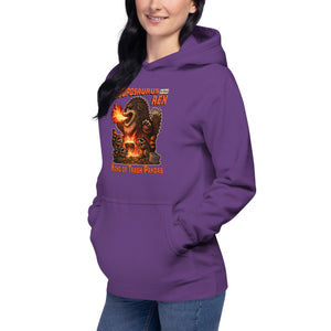Cooposaurus Rex New King Unisex Hoodie - Atomic Critter Clothing