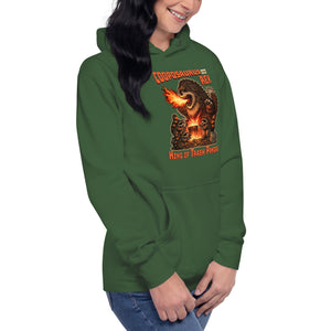 Cooposaurus Rex New King Unisex Hoodie - Atomic Critter Clothing