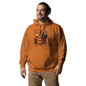 Cooposaurus Rex New King Unisex Hoodie - Atomic Critter Clothing