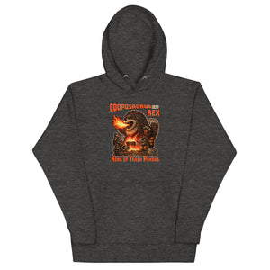 Cooposaurus Rex New King Unisex Hoodie - Atomic Critter Clothing