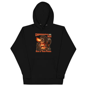Cooposaurus Rex New King Unisex Hoodie - Atomic Critter Clothing
