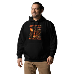 Cooposaurus Rex New King Unisex Hoodie - Atomic Critter Clothing