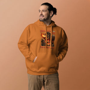 Cooposaurus Rex New King Unisex Hoodie - Atomic Critter Clothing