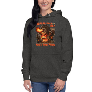 Cooposaurus Rex New King Unisex Hoodie - Atomic Critter Clothing
