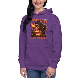 Cooposaurus Rex New King Unisex Hoodie - Atomic Critter Clothing