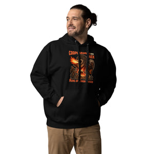 Cooposaurus Rex New King Unisex Hoodie - Atomic Critter Clothing