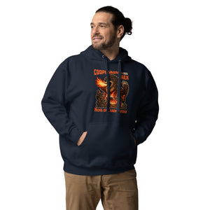 Cooposaurus Rex New King Unisex Hoodie - Atomic Critter Clothing