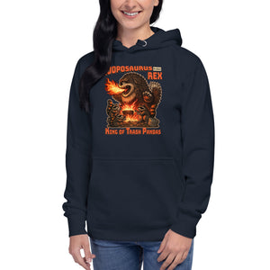 Cooposaurus Rex New King Unisex Hoodie - Atomic Critter Clothing