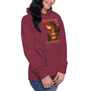 Cooposaurus Rex New King Unisex Hoodie - Atomic Critter Clothing