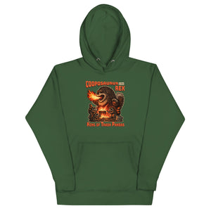 Cooposaurus Rex New King Unisex Hoodie - Atomic Critter Clothing