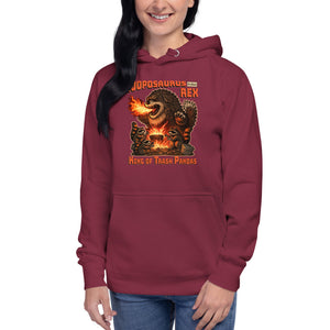Cooposaurus Rex New King Unisex Hoodie - Atomic Critter Clothing
