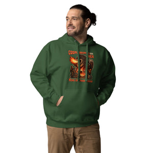 Cooposaurus Rex New King Unisex Hoodie - Atomic Critter Clothing