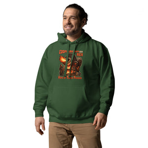 Cooposaurus Rex New King Unisex Hoodie - Atomic Critter Clothing