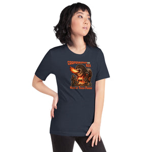 Cooposaurus Rex New King Unisex t-shirt - Atomic Critter Clothing