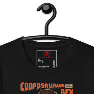 Cooposaurus Rex New King Unisex t-shirt - Atomic Critter Clothing