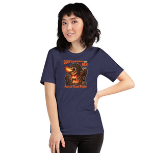 Cooposaurus Rex New King Unisex t-shirt - Atomic Critter Clothing