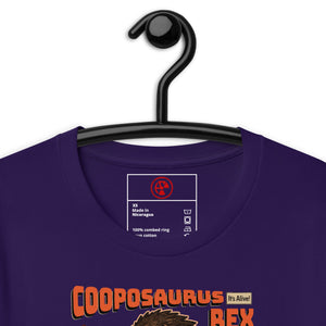 Cooposaurus Rex New King Unisex t-shirt - Atomic Critter Clothing