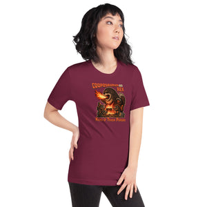 Cooposaurus Rex New King Unisex t-shirt - Atomic Critter Clothing