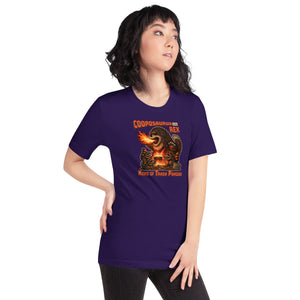Cooposaurus Rex New King Unisex t-shirt - Atomic Critter Clothing