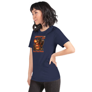 Cooposaurus Rex New King Unisex t-shirt - Atomic Critter Clothing
