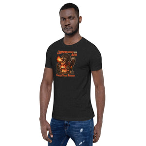 Cooposaurus Rex New King Unisex t-shirt - Atomic Critter Clothing
