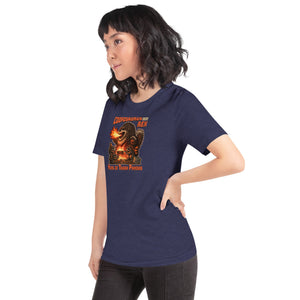 Cooposaurus Rex New King Unisex t-shirt - Atomic Critter Clothing