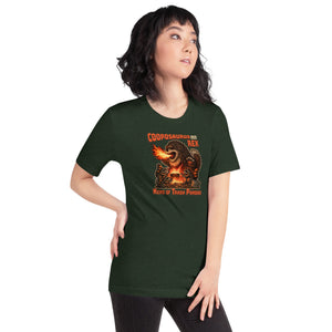 Cooposaurus Rex New King Unisex t-shirt - Atomic Critter Clothing