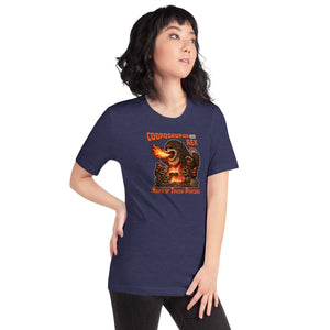 Cooposaurus Rex New King Unisex t-shirt - Atomic Critter Clothing