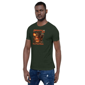 Cooposaurus Rex New King Unisex t-shirt - Atomic Critter Clothing