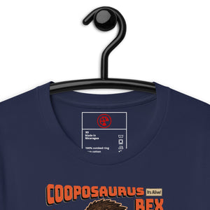 Cooposaurus Rex New King Unisex t-shirt - Atomic Critter Clothing