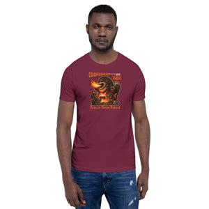 Cooposaurus Rex New King Unisex t-shirt - Atomic Critter Clothing