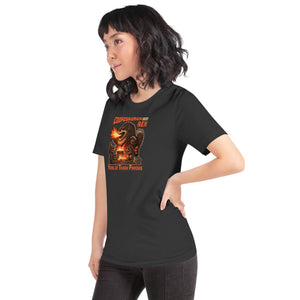 Cooposaurus Rex New King Unisex t-shirt - Atomic Critter Clothing
