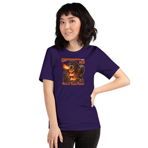 Cooposaurus Rex New King Unisex t-shirt - Atomic Critter Clothing