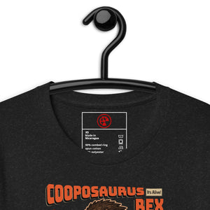 Cooposaurus Rex New King Unisex t-shirt - Atomic Critter Clothing