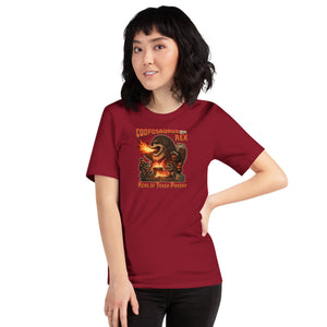 Cooposaurus Rex New King Unisex t-shirt - Atomic Critter Clothing
