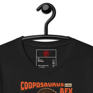 Cooposaurus Rex New King Unisex t-shirt - Atomic Critter Clothing