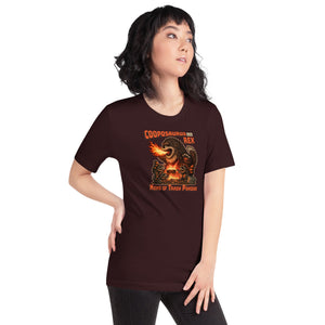 Cooposaurus Rex New King Unisex t-shirt - Atomic Critter Clothing