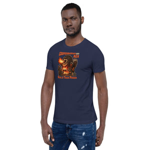 Cooposaurus Rex New King Unisex t-shirt - Atomic Critter Clothing