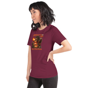 Cooposaurus Rex New King Unisex t-shirt - Atomic Critter Clothing