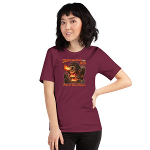 Cooposaurus Rex New King Unisex t-shirt - Atomic Critter Clothing