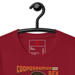 Cooposaurus Rex New King Unisex t-shirt - Atomic Critter Clothing