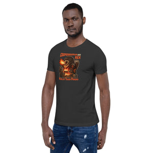 Cooposaurus Rex New King Unisex t-shirt - Atomic Critter Clothing